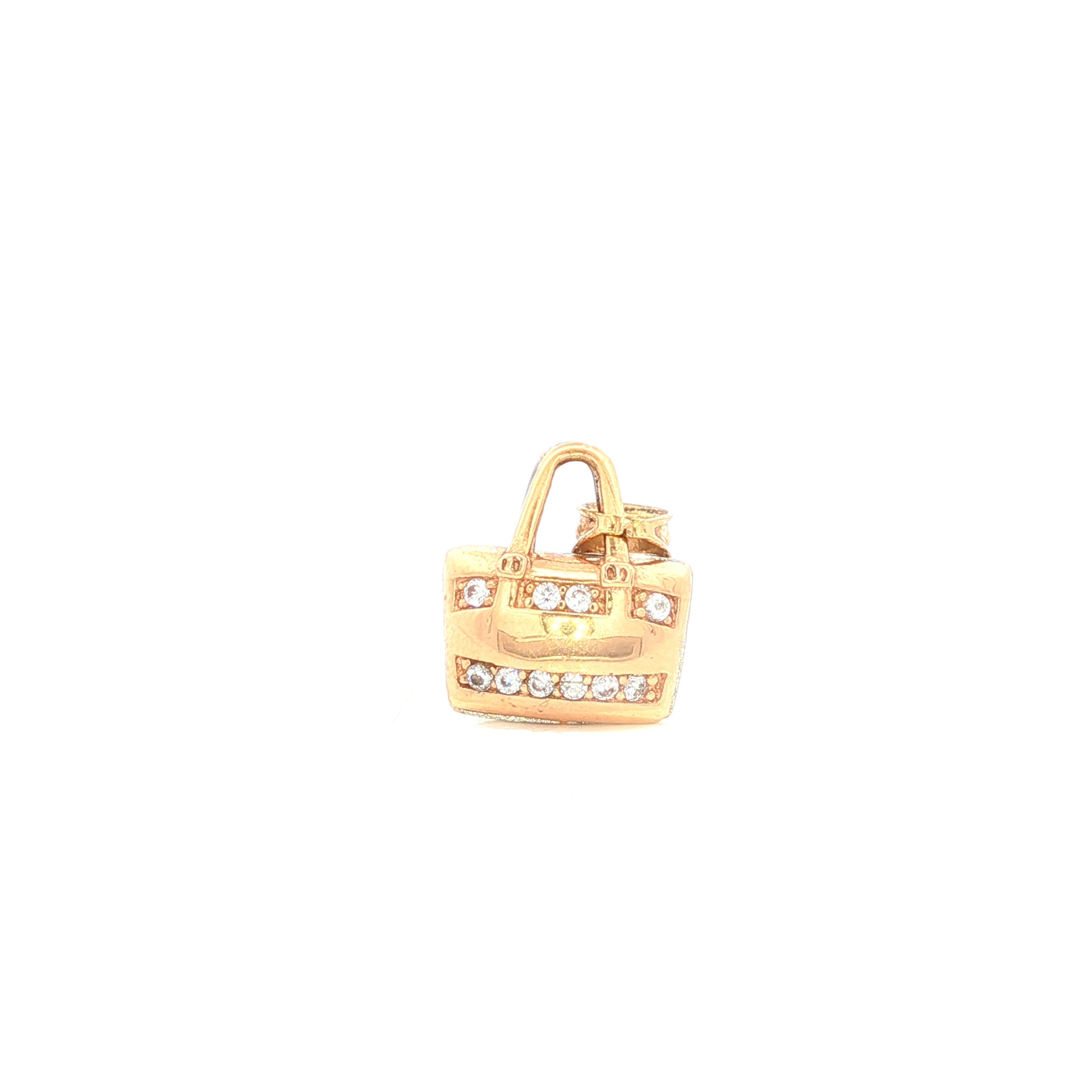 DIJE BOLSO ORO AMARILLO