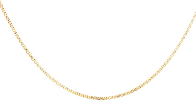 CADENA TEJIDO BISMARK ORO AMARILLO