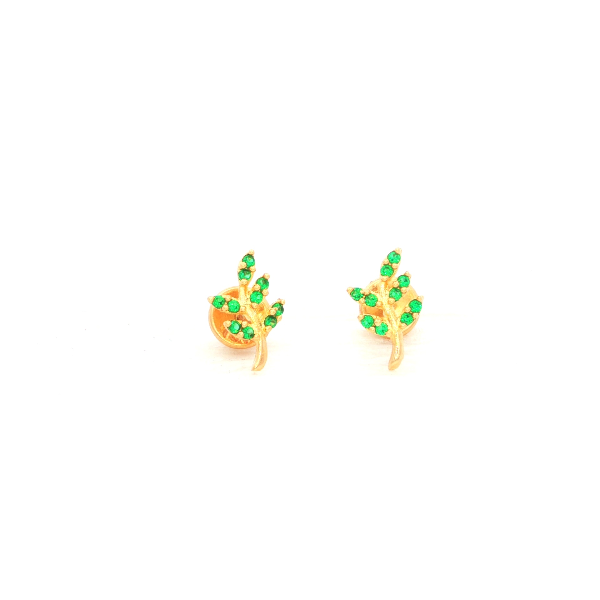 TOPOS HOJA CASTING VERDE ORO AMARILLO