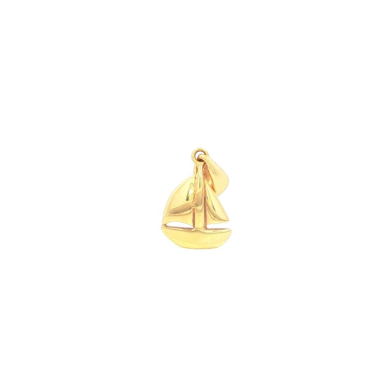 DIJE BARCO ORO AMARILLO