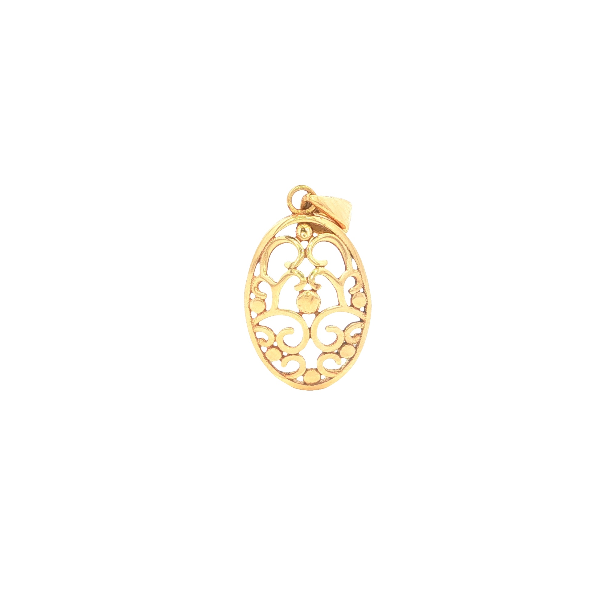 DIJE FILIGRANA ORO AMARILLO