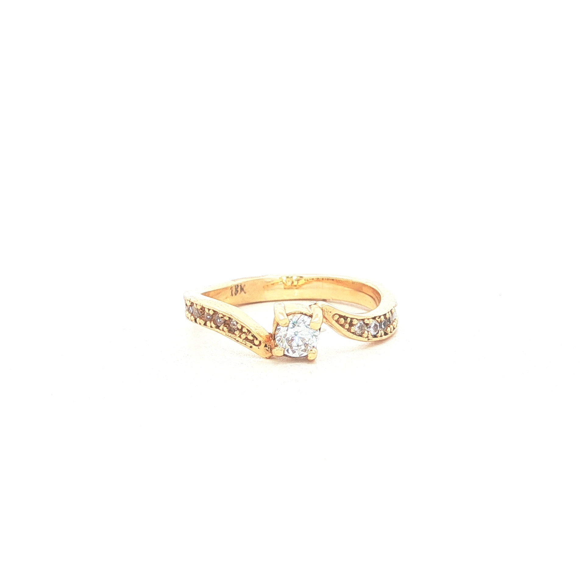 ANILLO SOLITARIO CASTING ORO AMARILLO