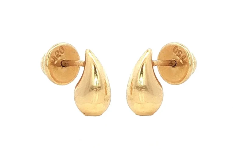 TOPOS GOTAS MEDIANAS ORO AMARILLO