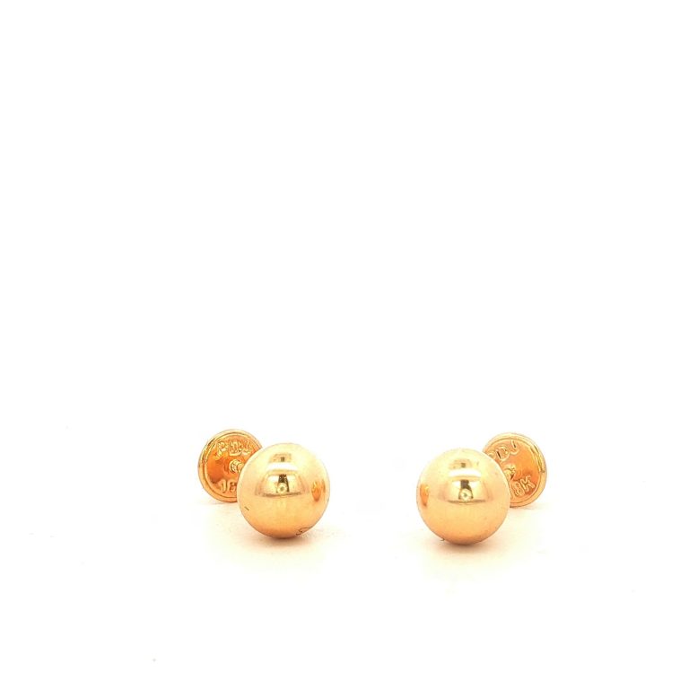 TOPOS BOLAS NUMERO 7 ORO AMARILLO