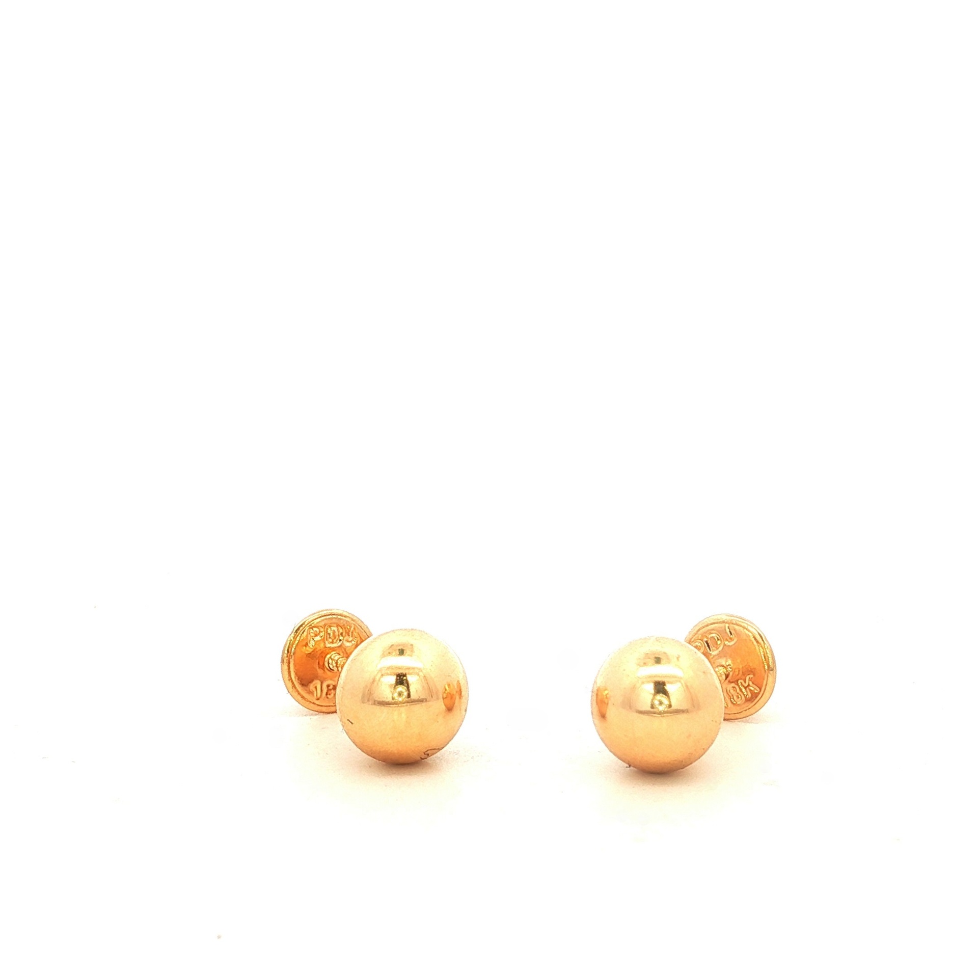 TOPOS BOLAS NUMERO 7 ORO AMARILLO