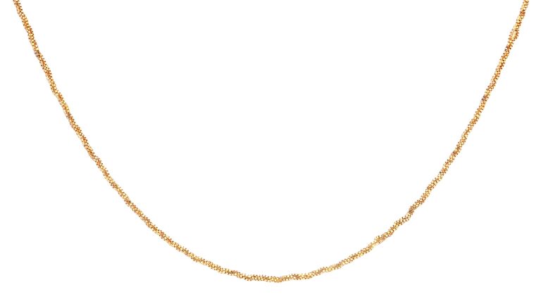 CADENA VENECIANA TRIPLE ORO AMARILLO