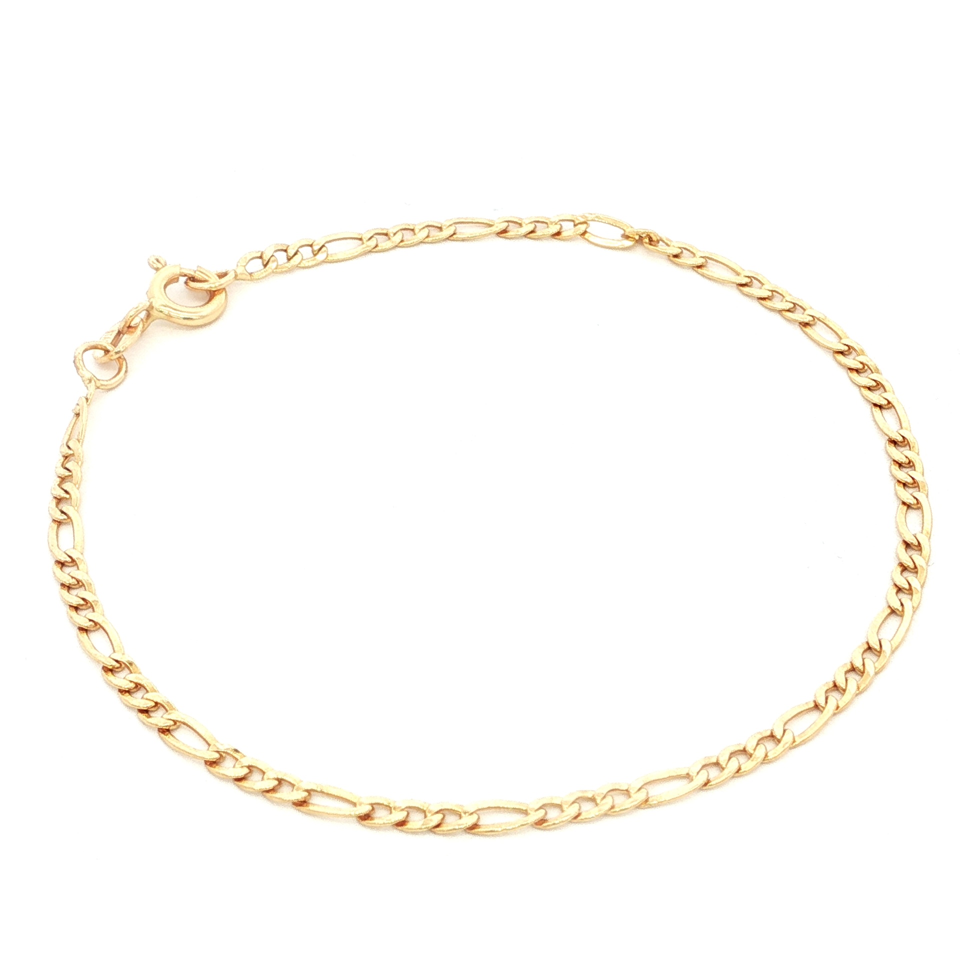 PULSERA FIGARO ORO AMARILLO