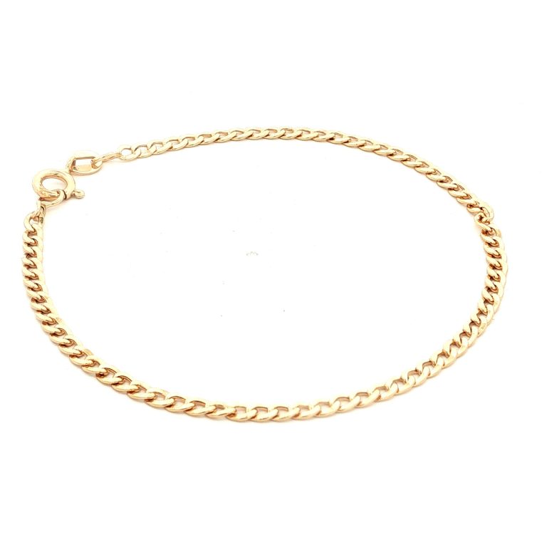 PULSERA GRUMETA ORO AMARILLO