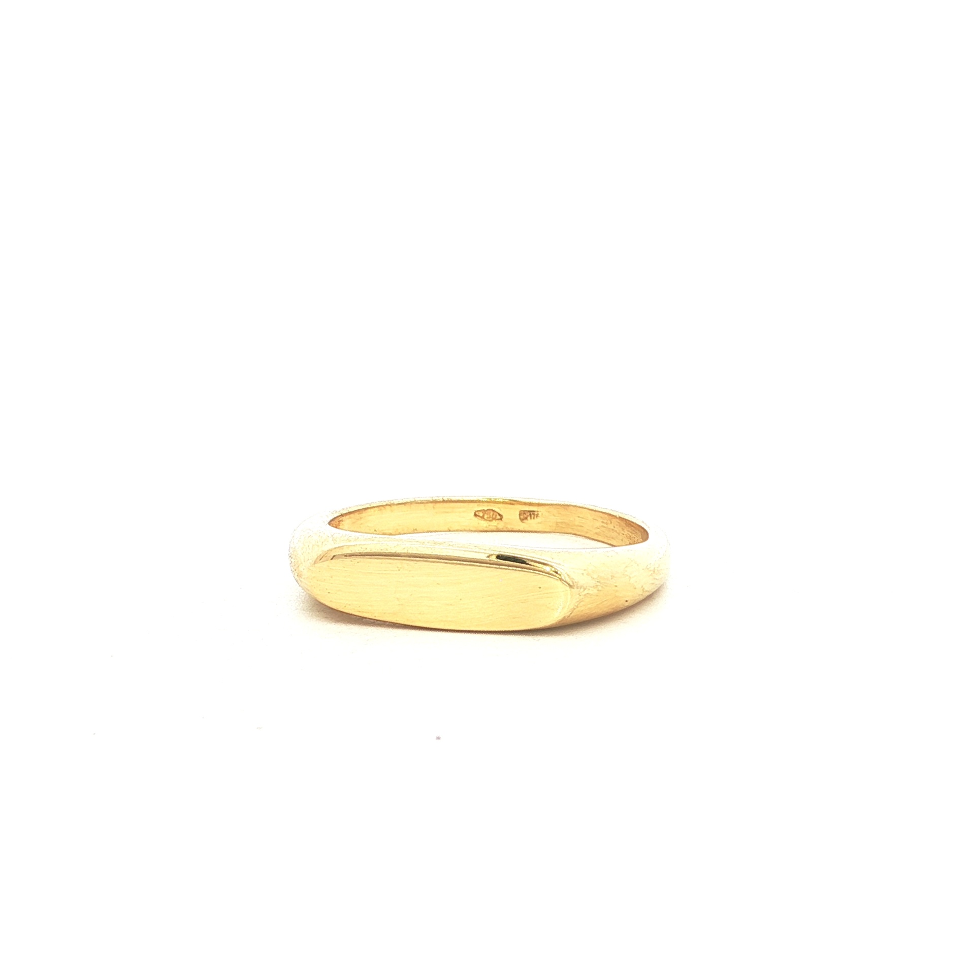 ANILLO SELLO ORO AMARILLO