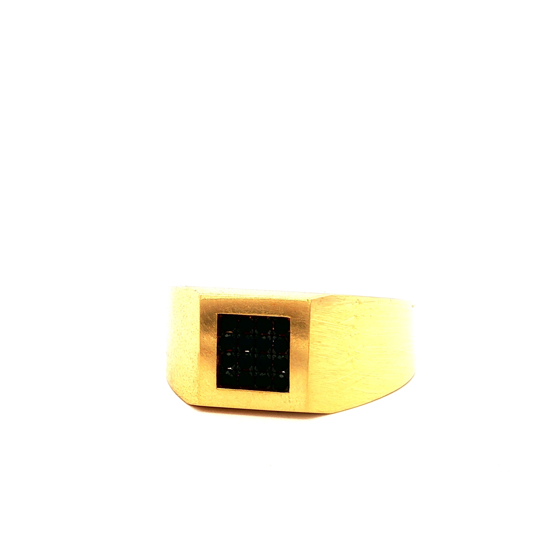 ANILLO ONIX ORO AMARILLO