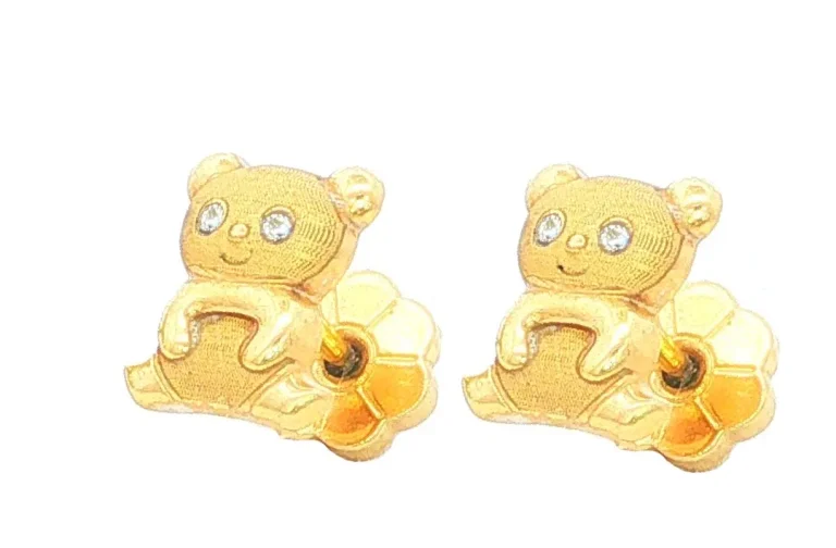 TOPOS  OSO SATINADO C/2 P. 0,80mm ORO AMARILLO