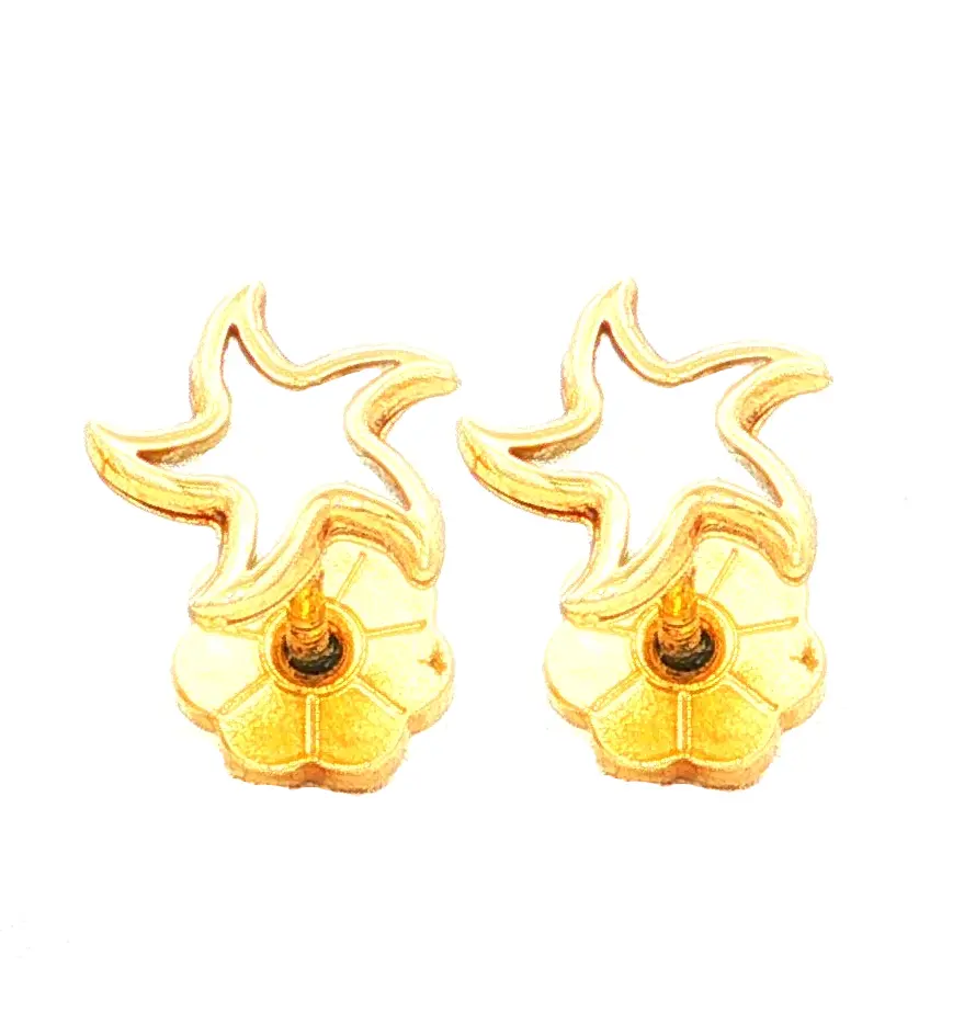 TOPOS ORO ESTRELLA DE MAR “NACAR” AMARILLO