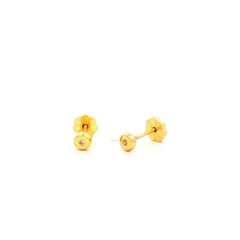 TOPOS  MINI-REDONDO C/P1.5mm ORO AMARILLO