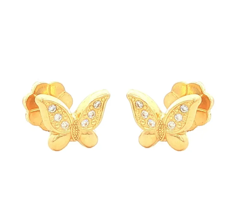 TOPOS MARIPOSA MOD-2 C/6 P. 0,80mm ORO AMARILLO