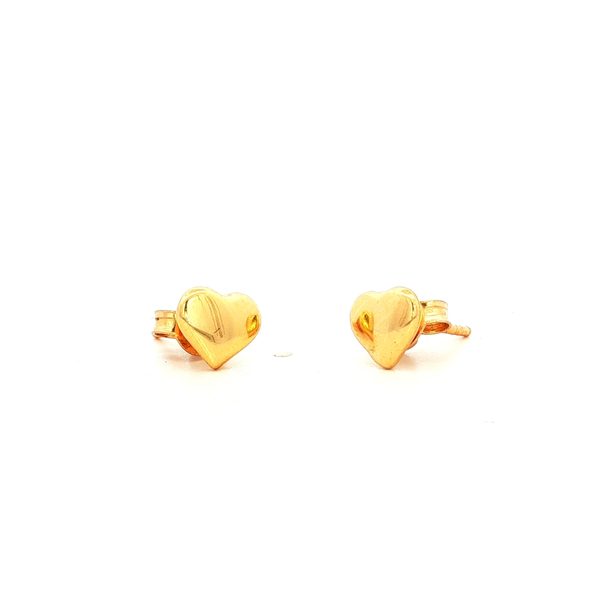 TOPOS CORAZON ORO AMARILLO