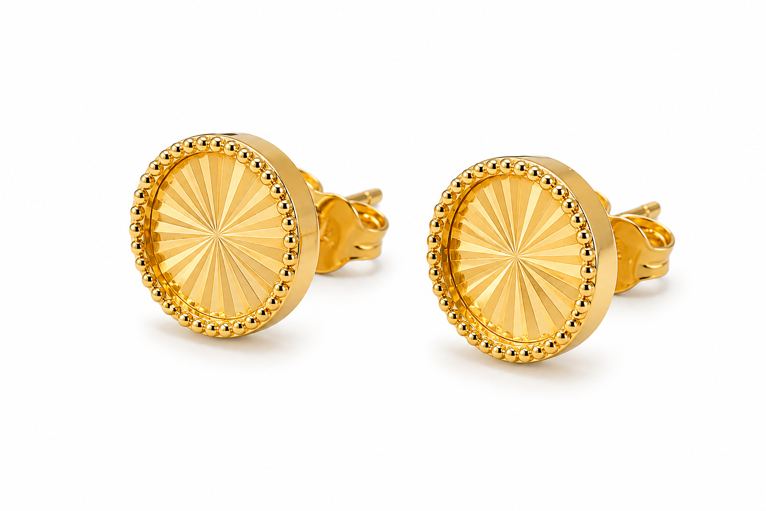 TOPOS RUEDA DIAMANTADO ORO AMARILLO