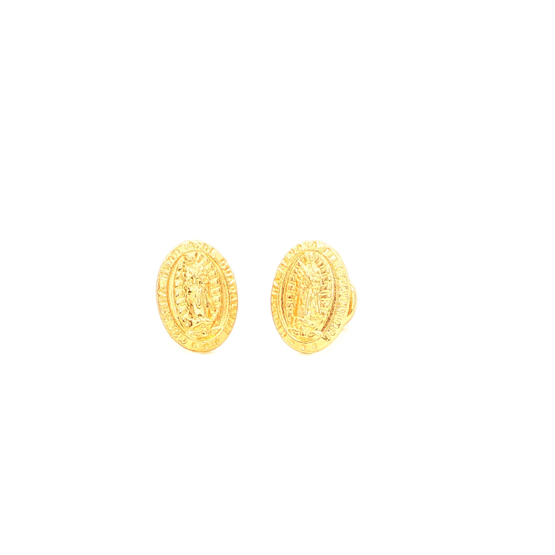 TOPOS VIRGEN GUADALUPE ORO AMARILLO