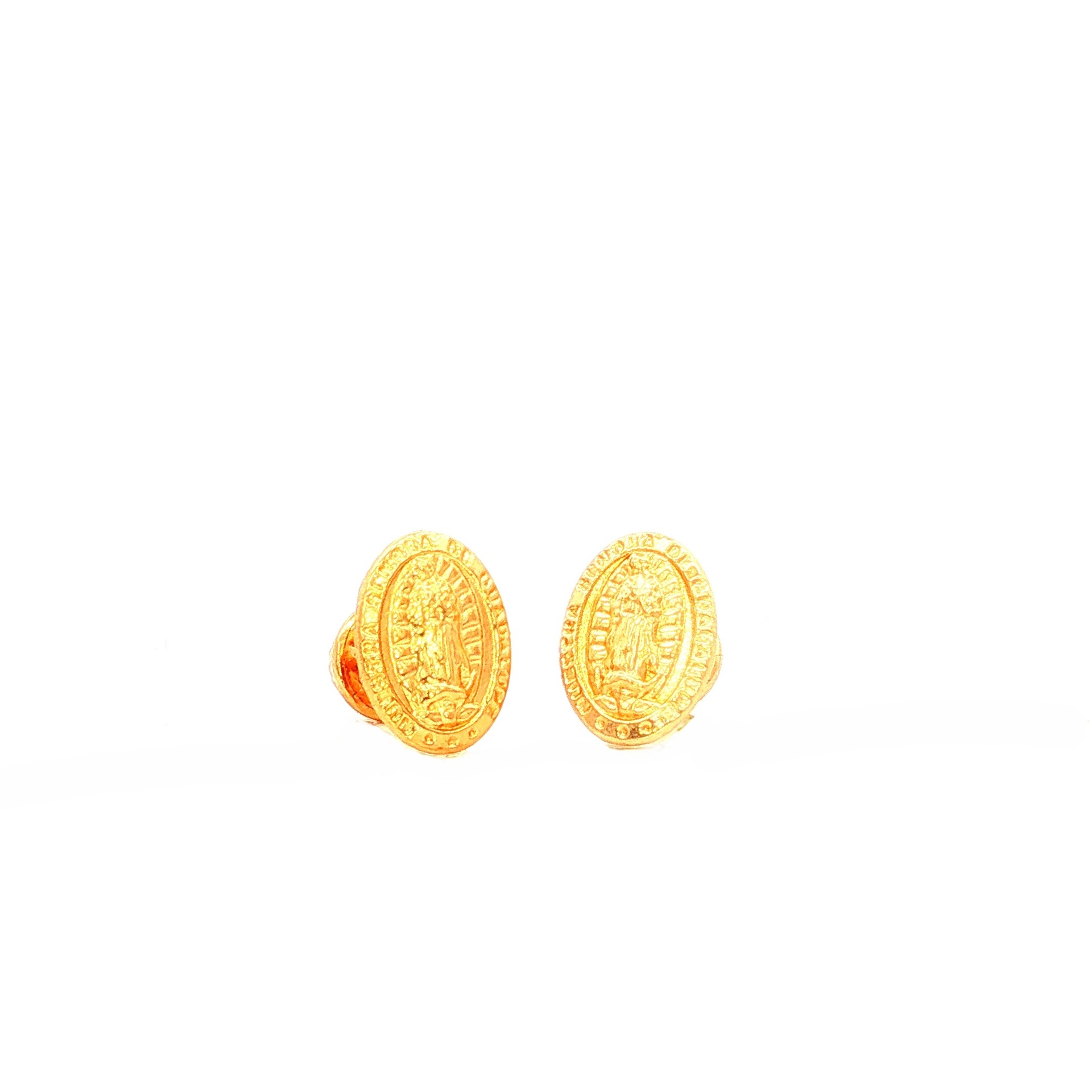 TOPOS VIRGEN GUADALUPE ORO AMARILLO