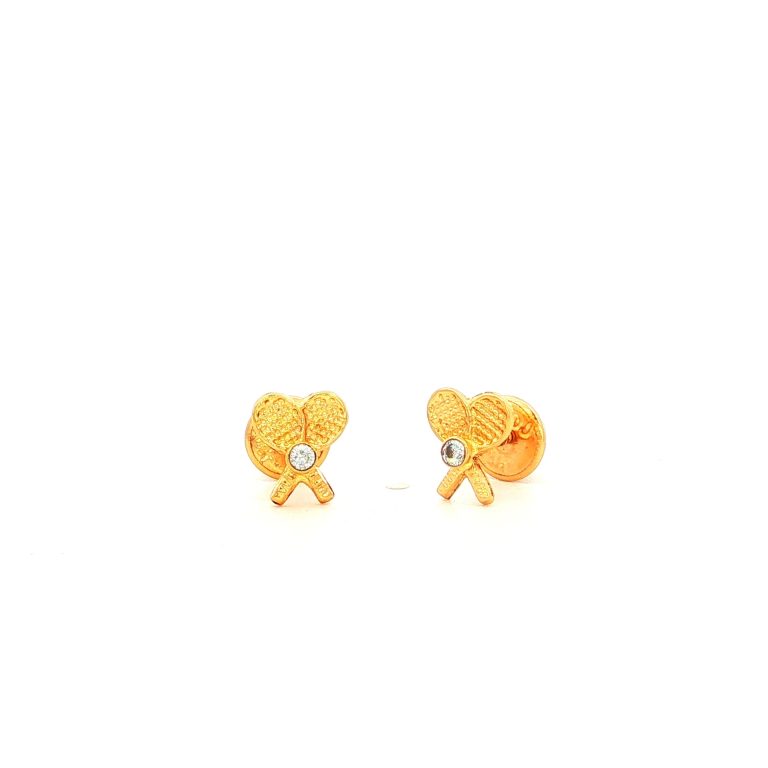 TOPOS RAQUETA ORO AMARILLO