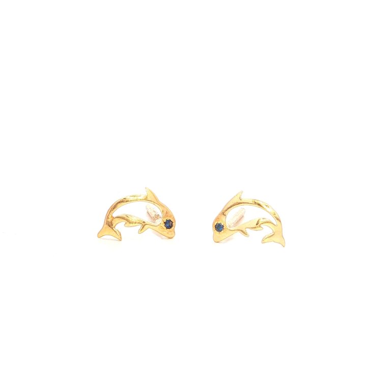 TOPOS DELFIN ORO AMARILLO