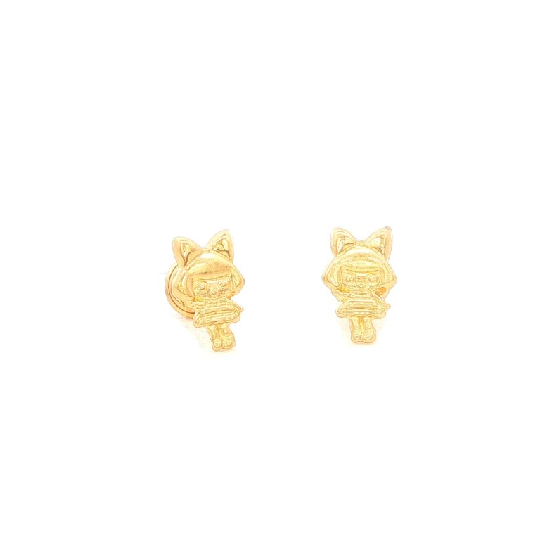 TOPOS MUÑECA ORO AMARILLO
