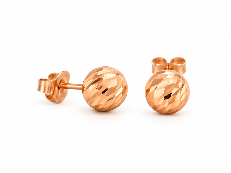 TOPOS BOLA NUMERO 6 ORO ROSA