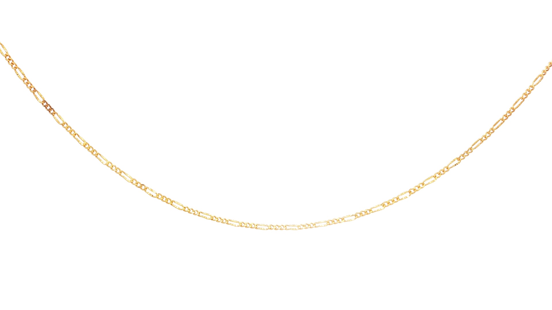 CADENA 3X1MINI DIAMANTADA ORO AMARILLO