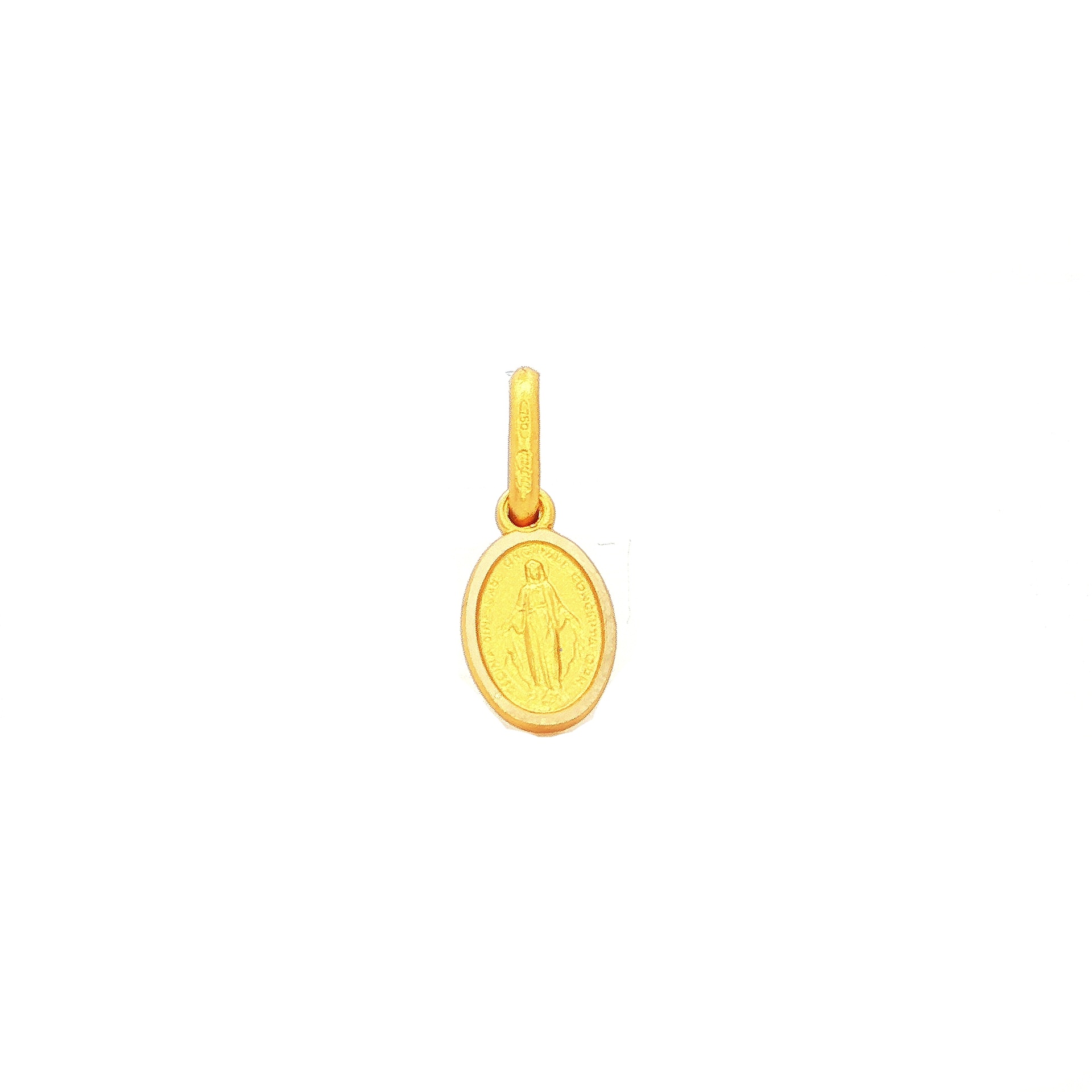 DIJE MEDALLA  VIRGEN MILAGROSA ORO AMARILLO