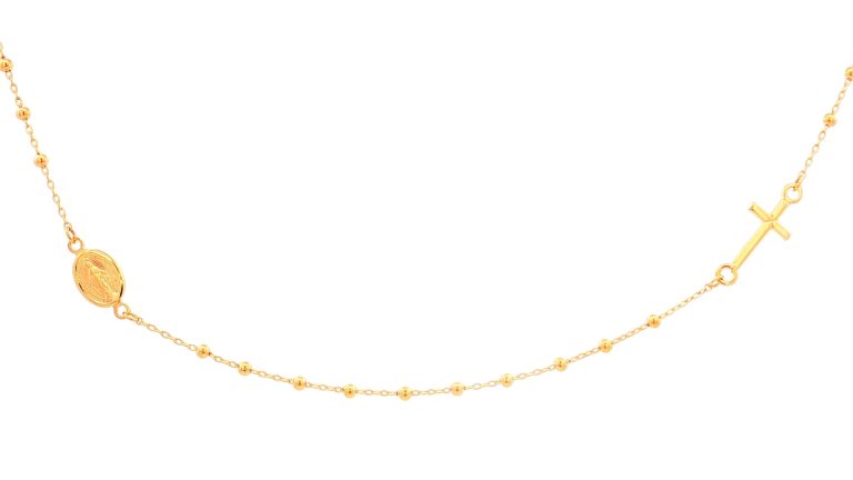 CADENA DENARIO ORO AMARILLO