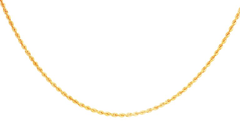 CADENA FRANCISCANA ORO AMARILLO