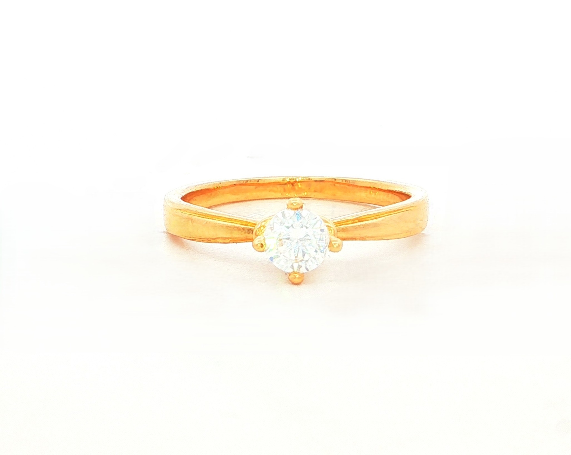 ANILLOS SOLITARIOS ORO AMARILLO