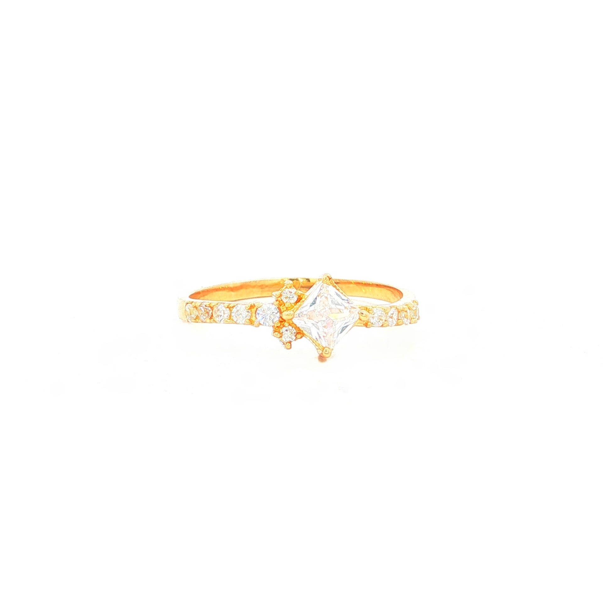 ANILLOS SOLITARIOS CASTING ORO AMARILLO