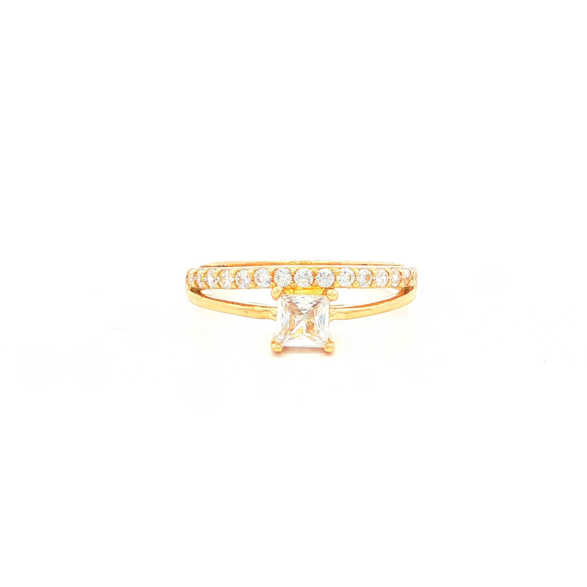 ANILLOS SOLITARIOS CASTING ORO AMARILLO