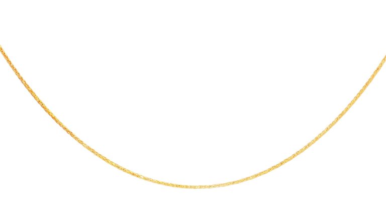 CADENA SPIGA DIAMANTADA ORO AMARILLO