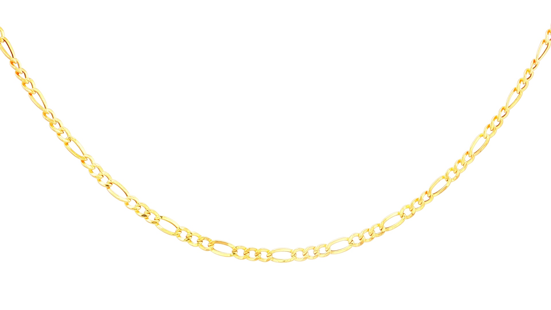 CADENA FIGARO ORO AMARILLO