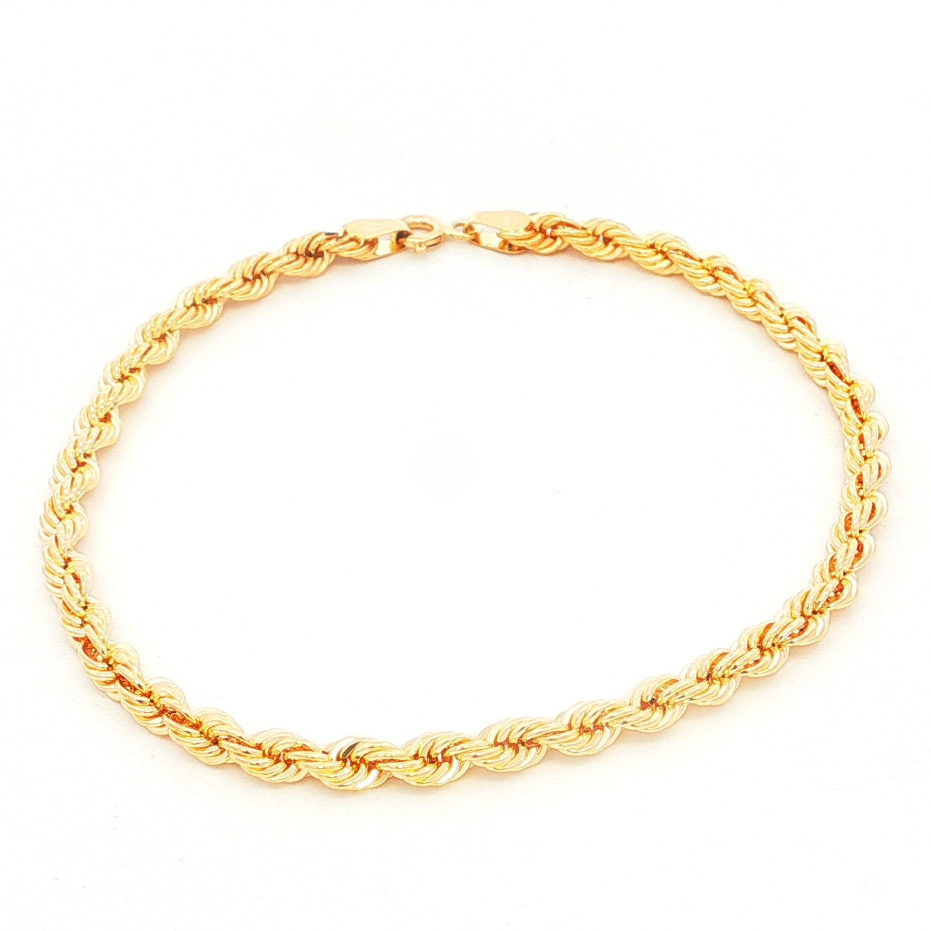 PULSERA FRANCISCANA ORO AMARILLO
