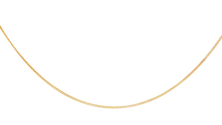 CADENA MINICUBANA ORO AMARILLO