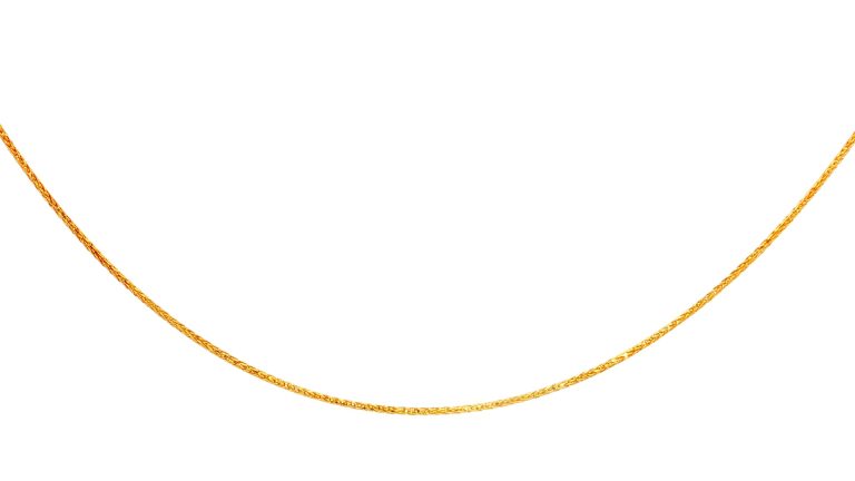 CADENA ESPIGA ORO AMARILLO