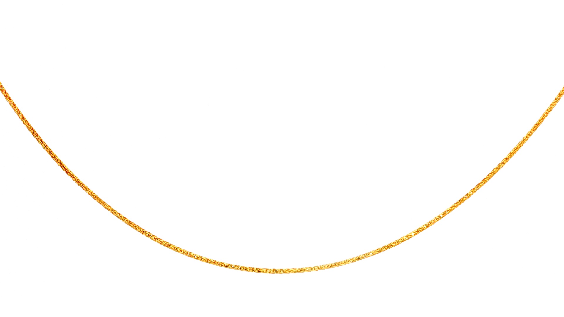 CADENA ESPIGA ORO AMARILLO