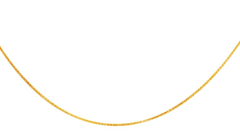 CADENA ESPIGA ORO AMARILLO