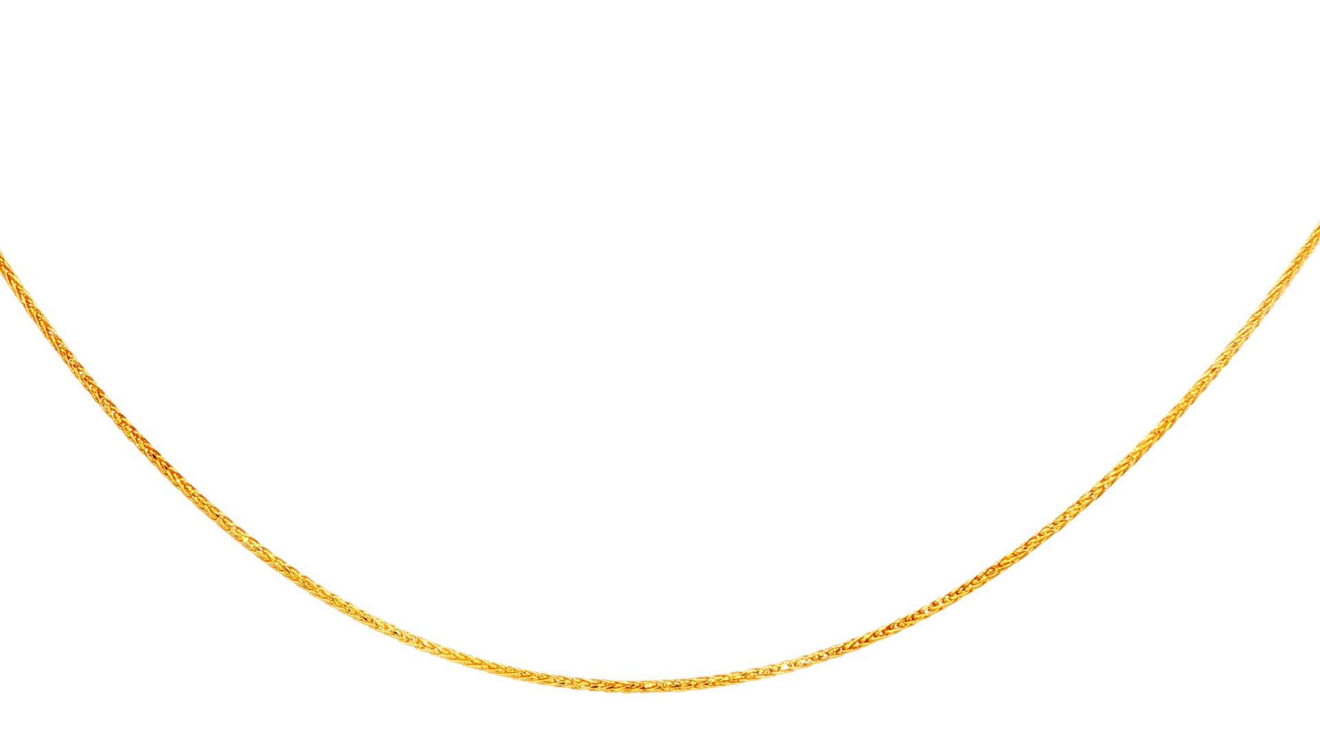 CADENA ESPIGA ORO AMARILLO