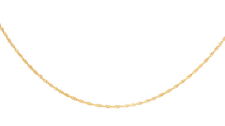 CADENA SINGAPUR  ORO AMARILLO