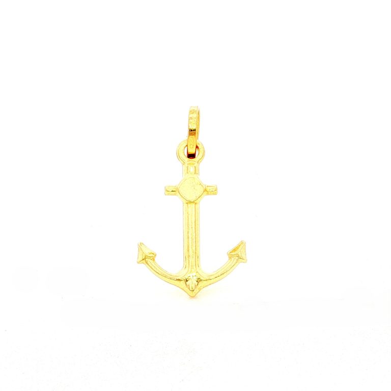 DIJE ANCLA ORO AMARILLO