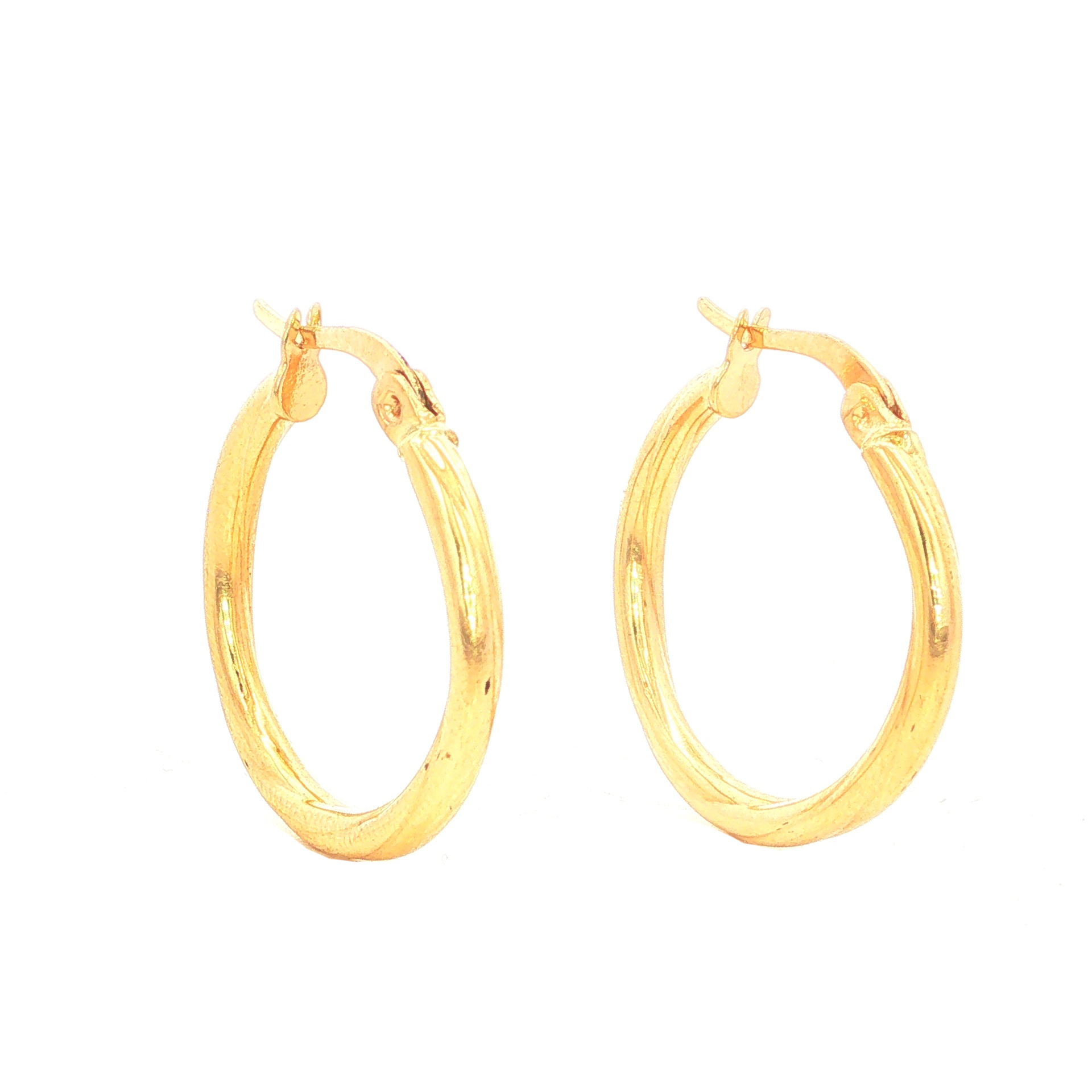 CANDONGAS RAYADAS ORO AMARILLO