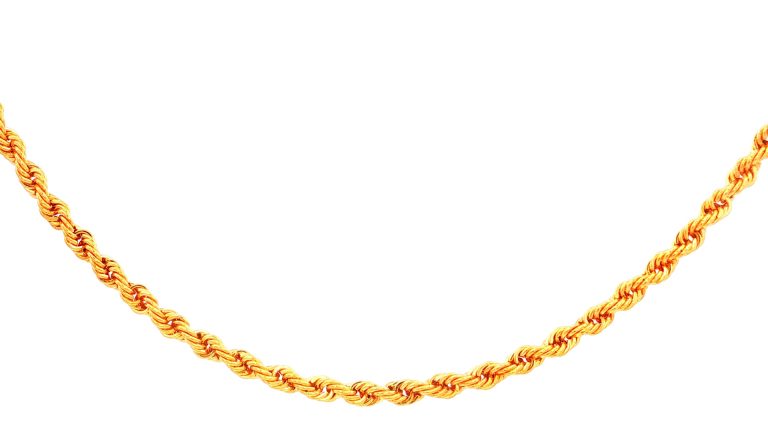 CADENA FRANCISCANA ORO AMARILLO