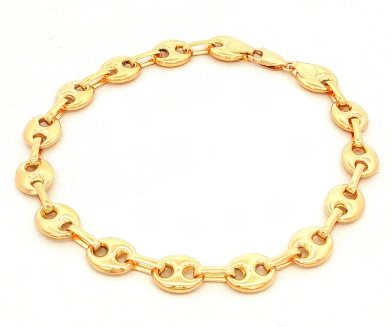 PULSERA GUCCI NUMERO 4 ORO AMARILLO