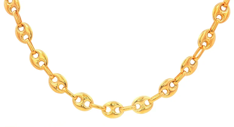 CADENA GUCCI NUMERO 4 ORO AMARILLO