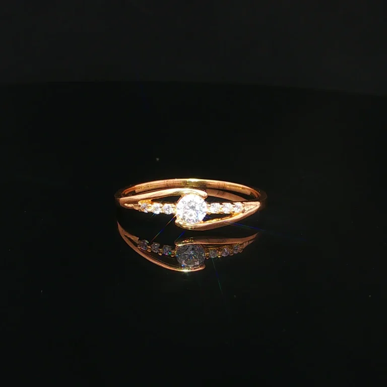 ANILLO SOLITARIO CASTING ORO AMARILLO