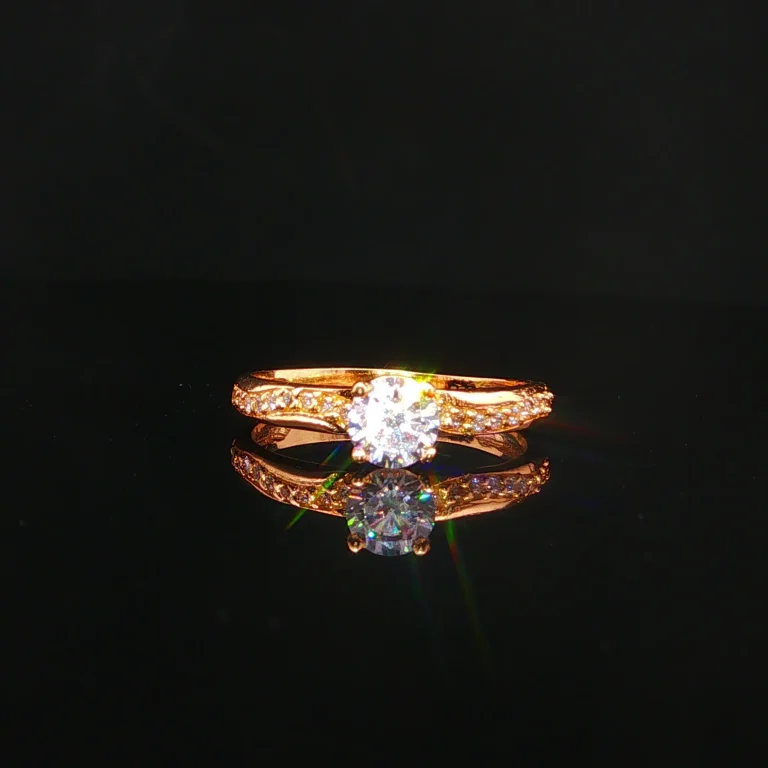 ANILLO SOLITARIO CASTING 4 UÑAS ORO AMARILLO