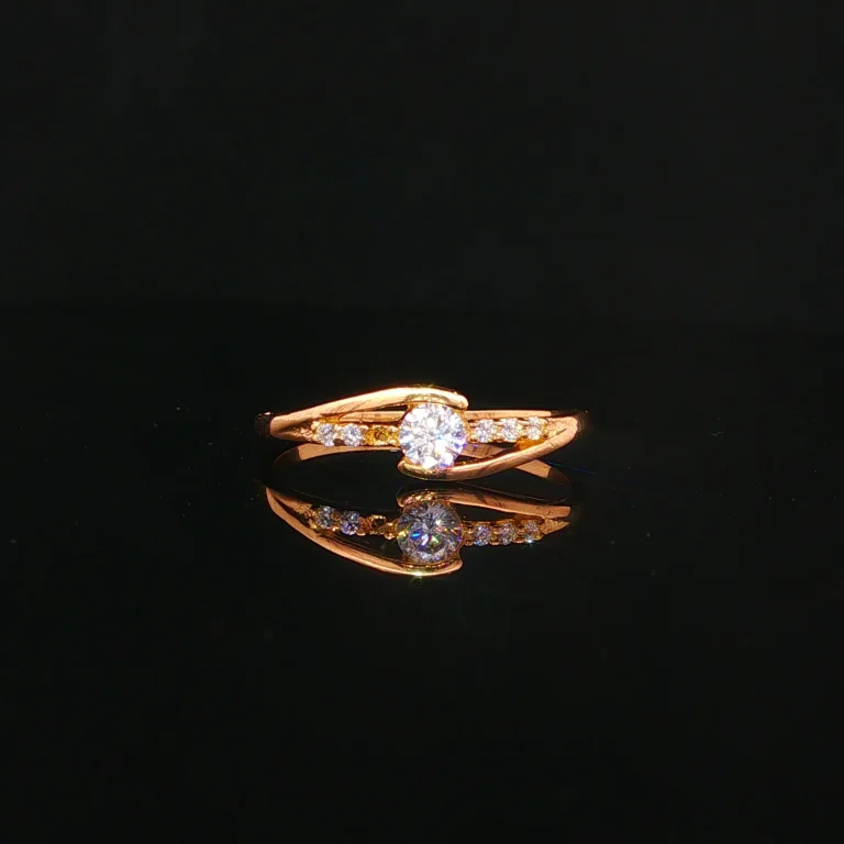ANILLO SOLITARIO CASTING ORO AMARILLO